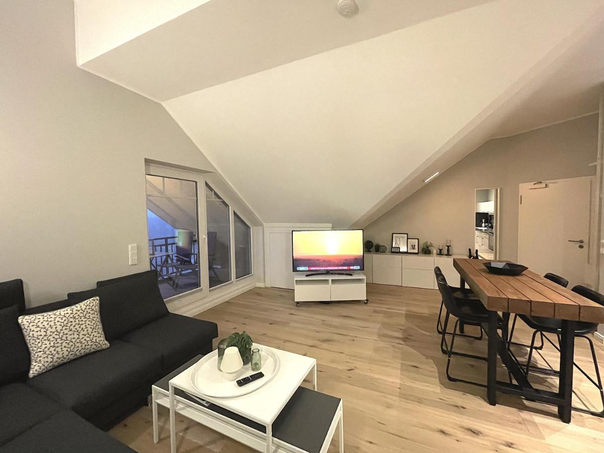 Smuk - Luxus Dachgeschoss Apartment Westerland Bagian luar foto