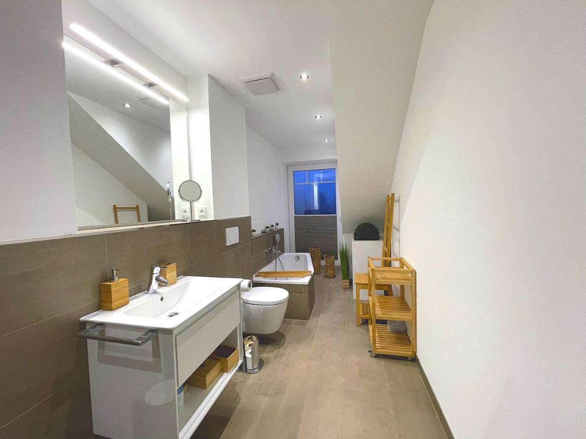 Smuk - Luxus Dachgeschoss Apartment Westerland Bagian luar foto
